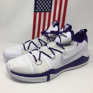 Nike Kobe AD Exodus TB Men’s 17 White Purple NEW